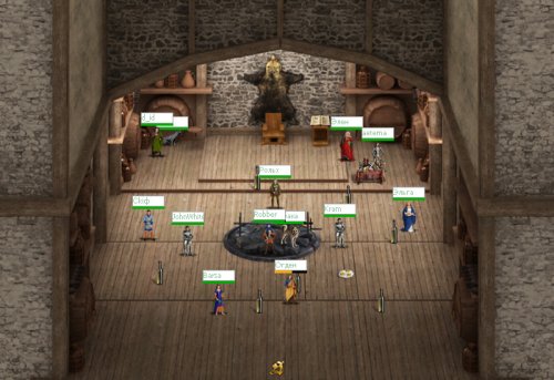 Именины Рольх в Гильдии разбойников - скриншот из игры